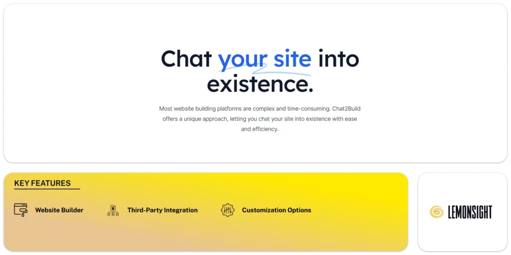 Chat2Build Feature Image