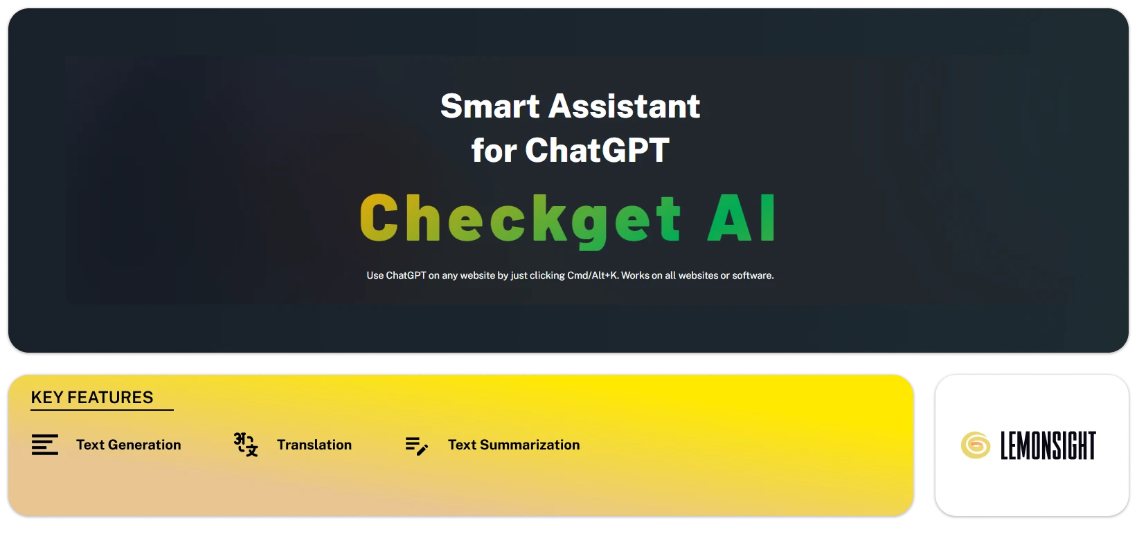 Checkget AI Feature Image