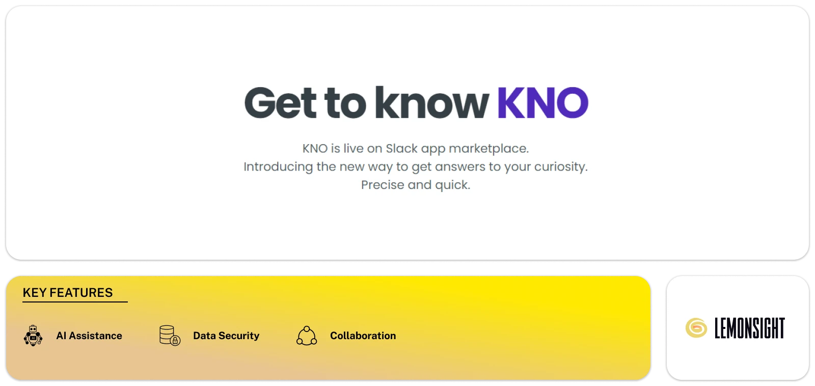 KNO+ logo