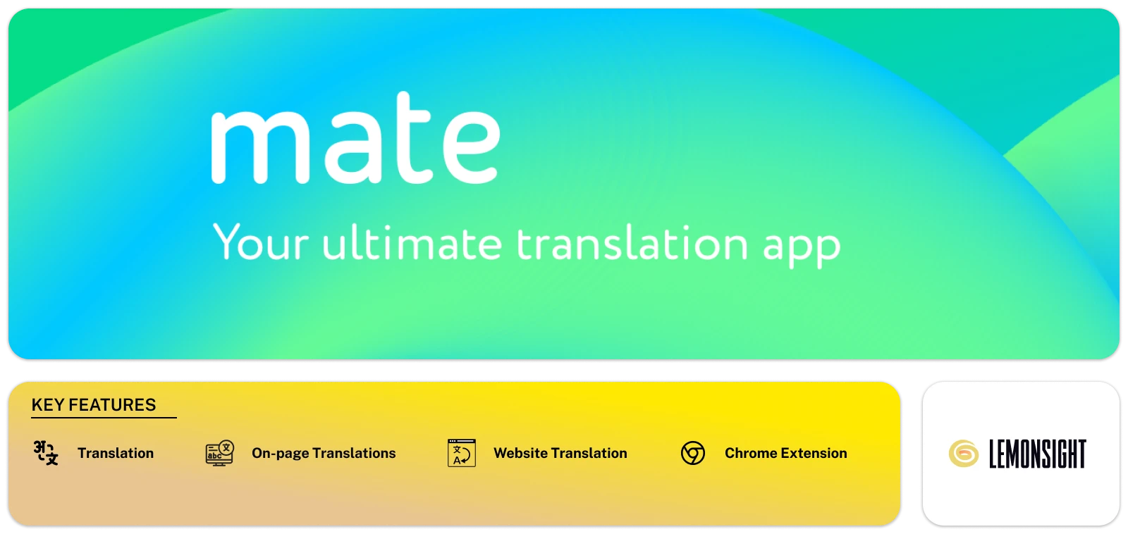 Mate Translate Feature Image