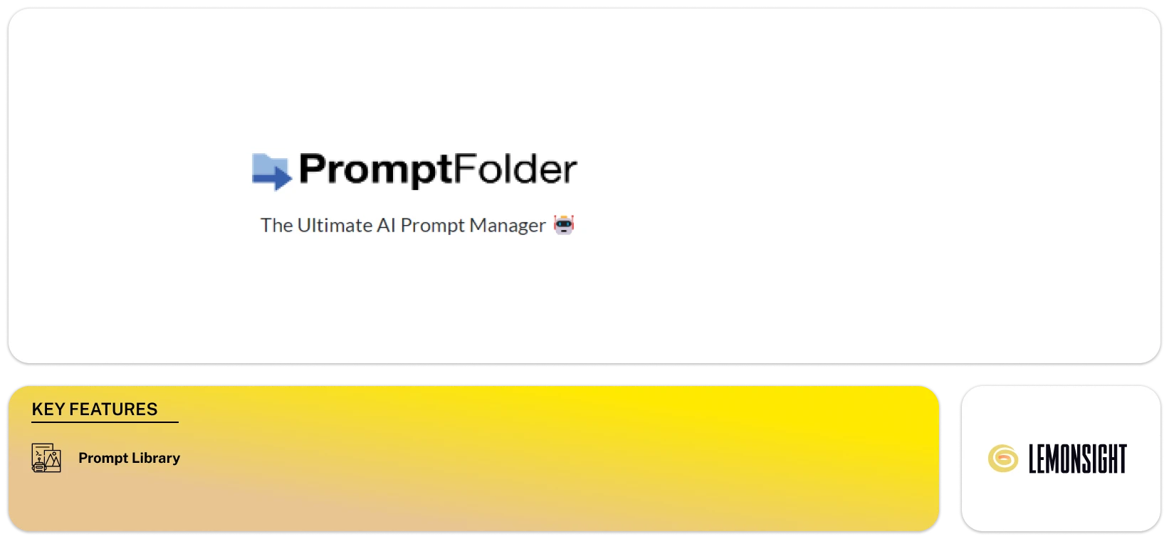 PromptFolder Feature Image