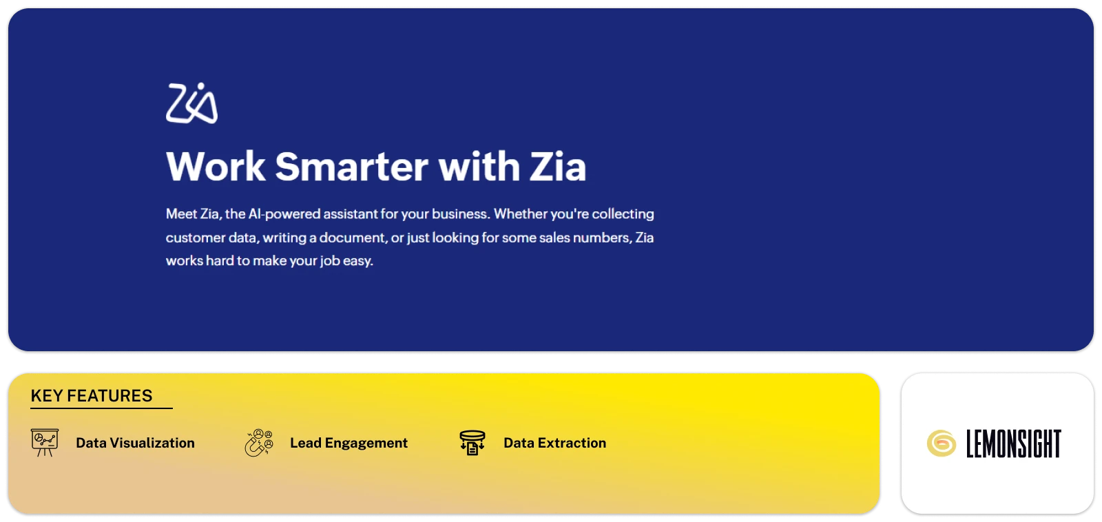 Zia by Zoho Feature Image