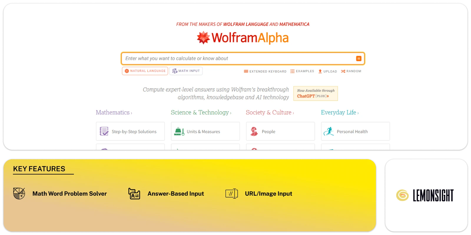 Wolfram Alpa Feature Image