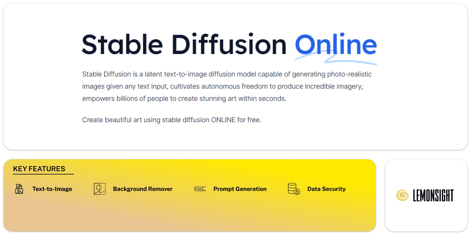 Stable Diffusion Feature Image