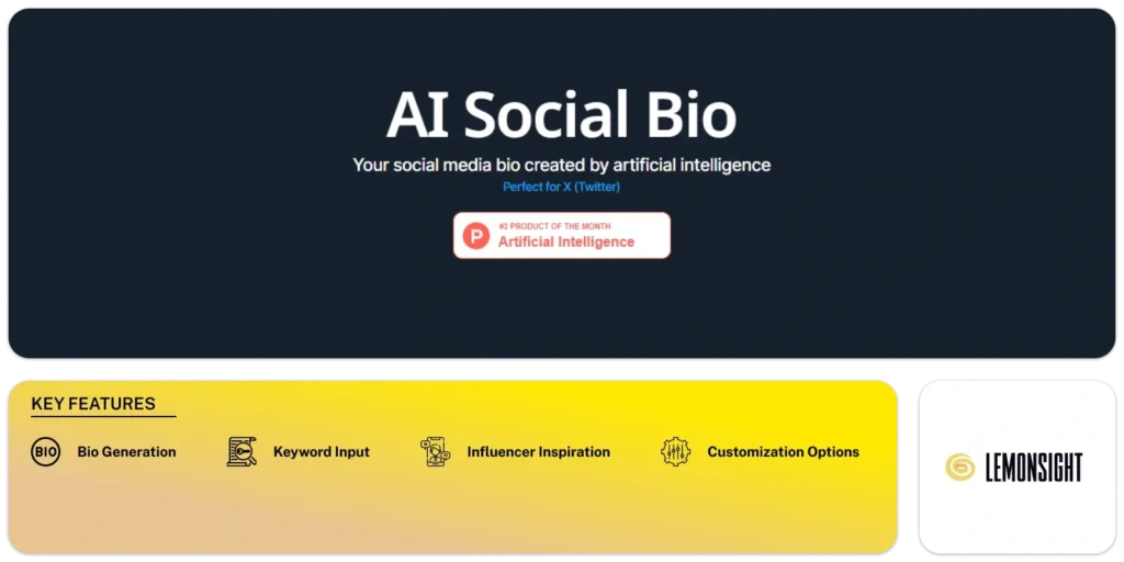 AI Social Bio Feature Image