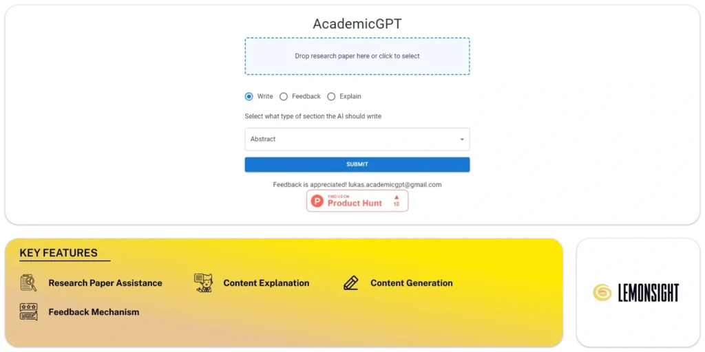 AcademicGPT Feature Image