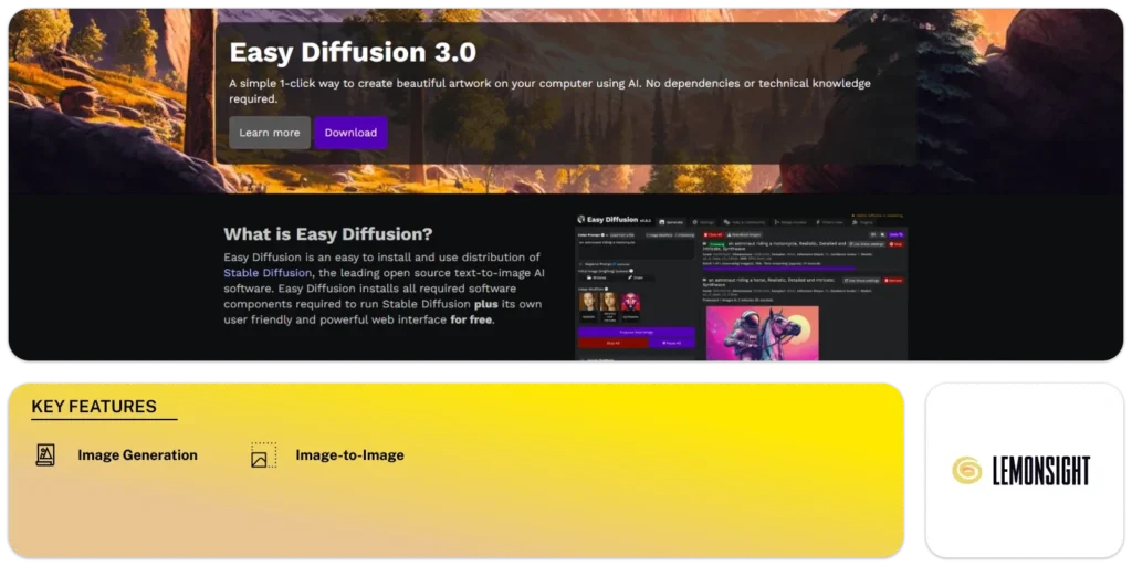 Easy Diffusion Feature Image