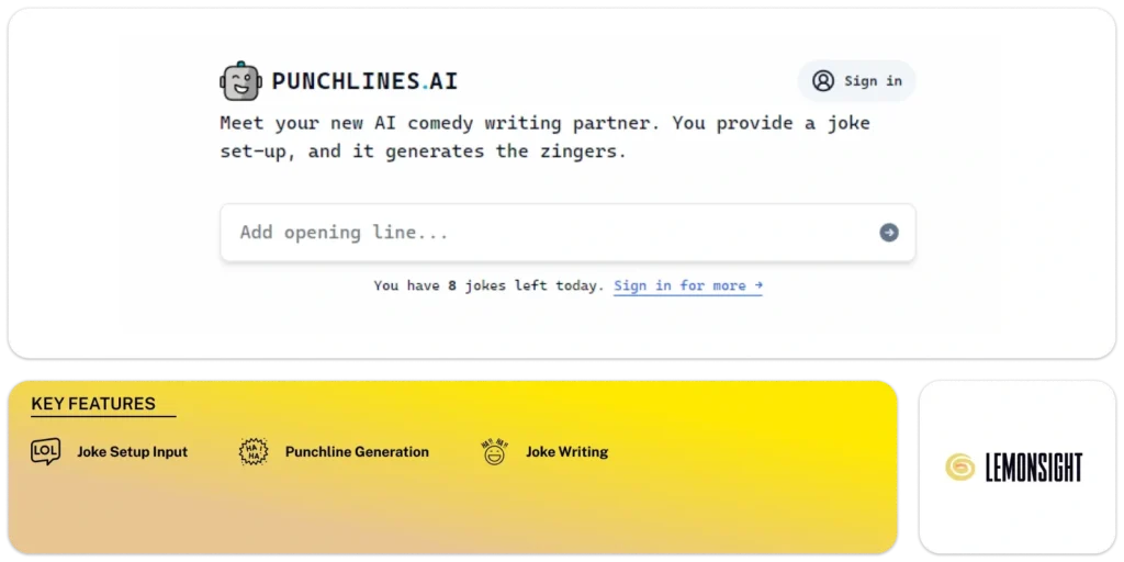 Punchlines ai Feature Image
