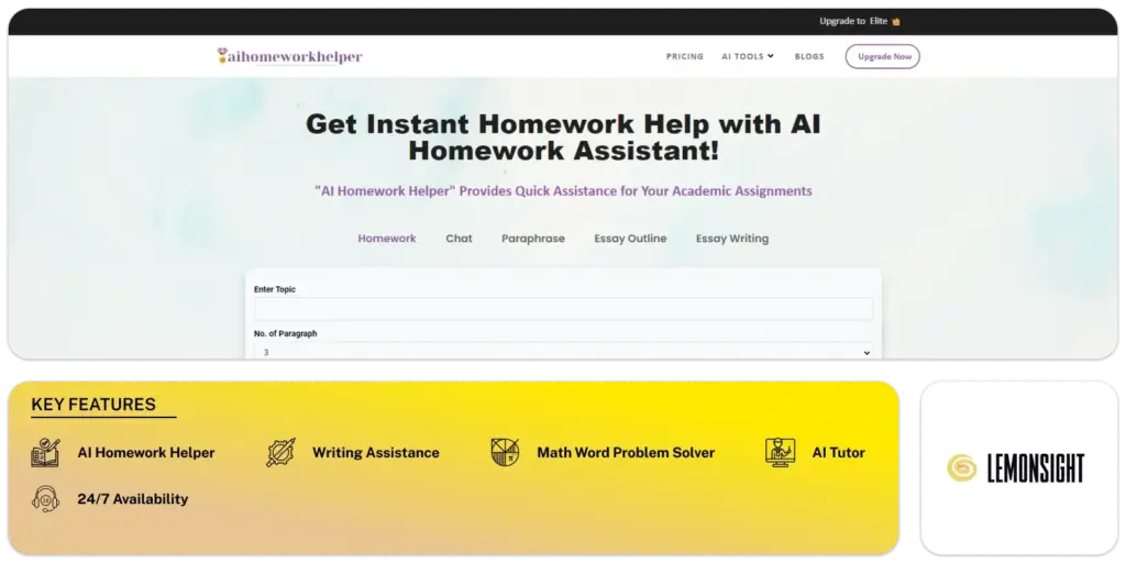 AI Homework Helper Feature Image