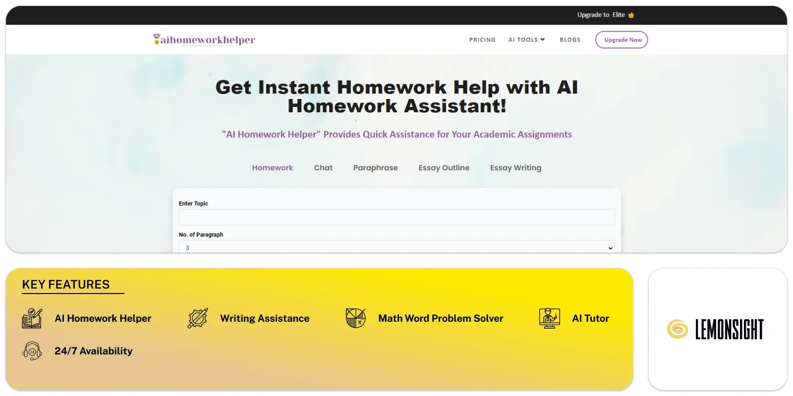 AI Homework Helper Feature Image