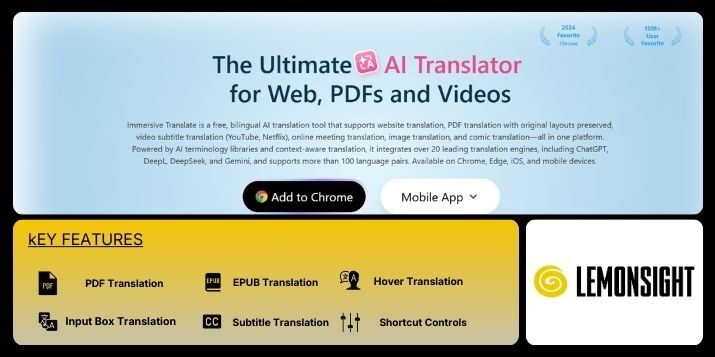 Immersive Translate